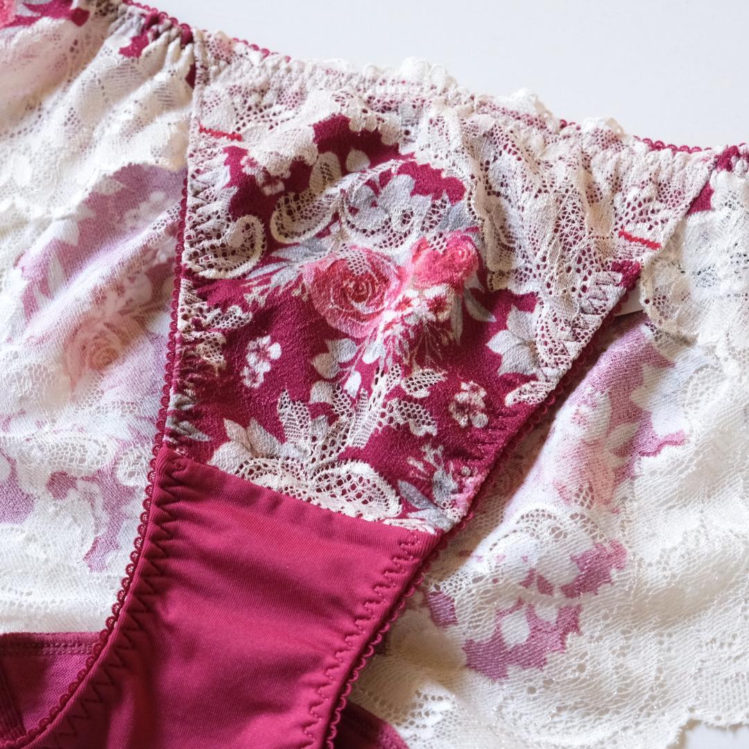 パルファージュ18S♪フェアリーブラE70&ショーツM ワコール レース