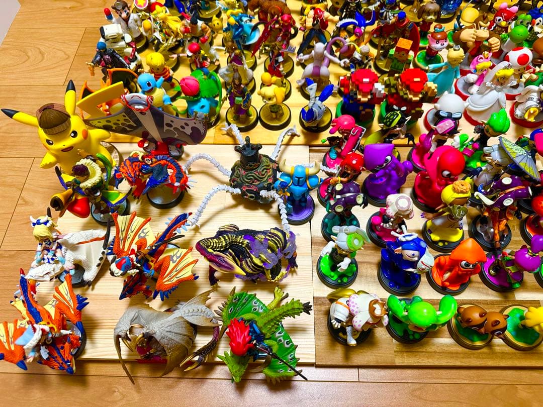 amiibo フィギュア 全238種 コンプリートセット未開封18体 - メルカリ