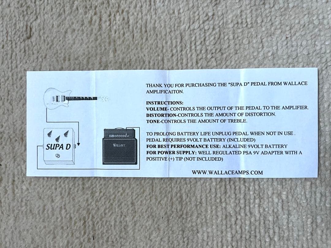 WALLACE AMPLIFICATION / FUZZ ACE【USED】 - メルカリ