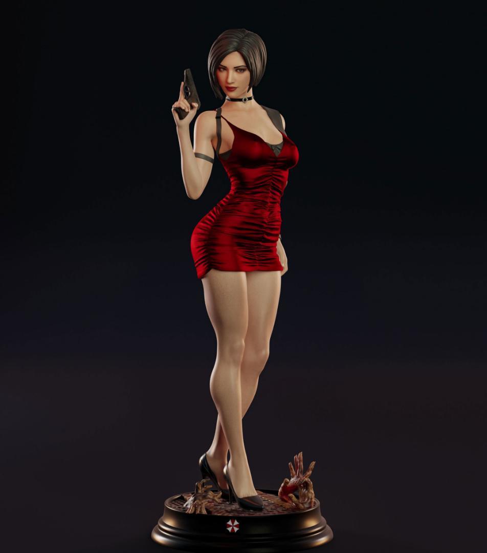 1/4　未塗装 未組立　フィギュア　ガレージキット 【 Ada 】