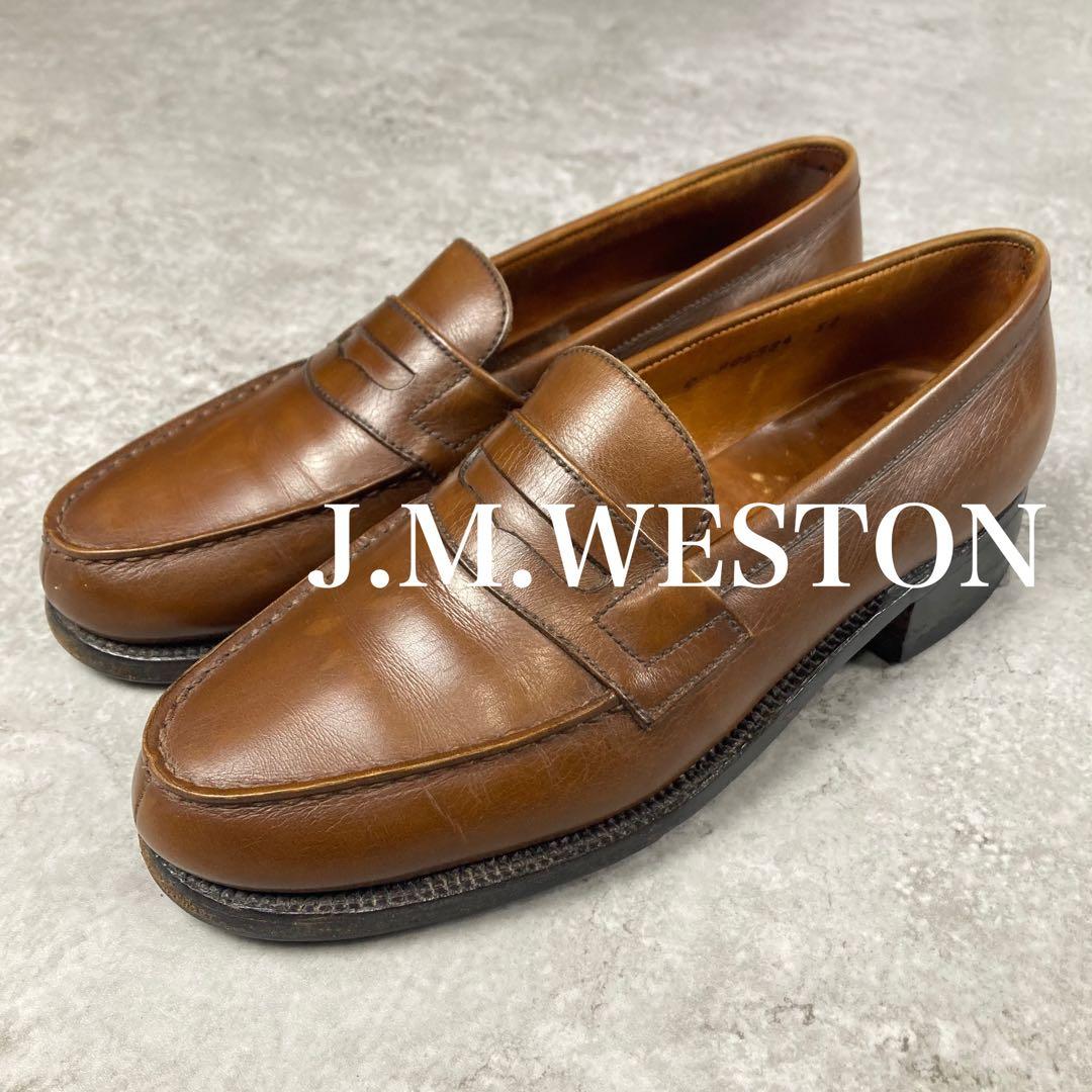 J.M.WESTON ジェイエムウエストン　レザー　ローファー　2C