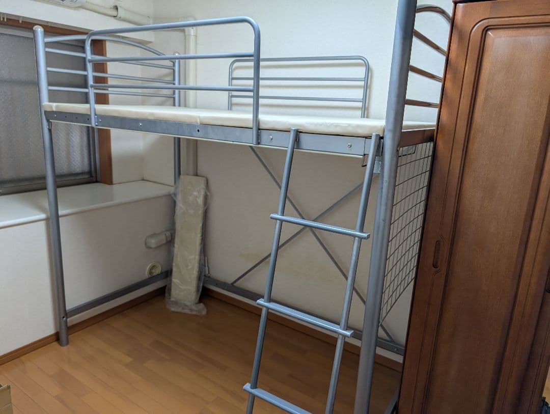 5月処分予定 長さ調整可能 のびのびロフトベッド