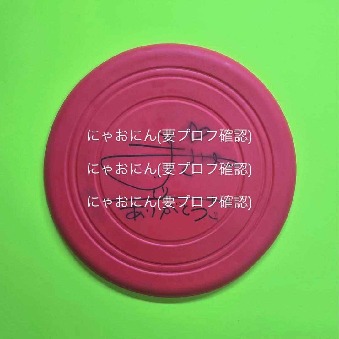 木村柾哉 XQUARE MASTERPIECE サイン入りフリスビー INI