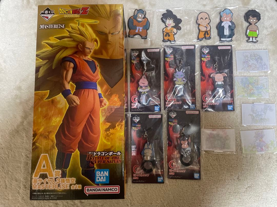 【本日発送】ドラゴンボール 一番くじ　A賞 超サイヤ人3 孫悟空＋下位賞セット