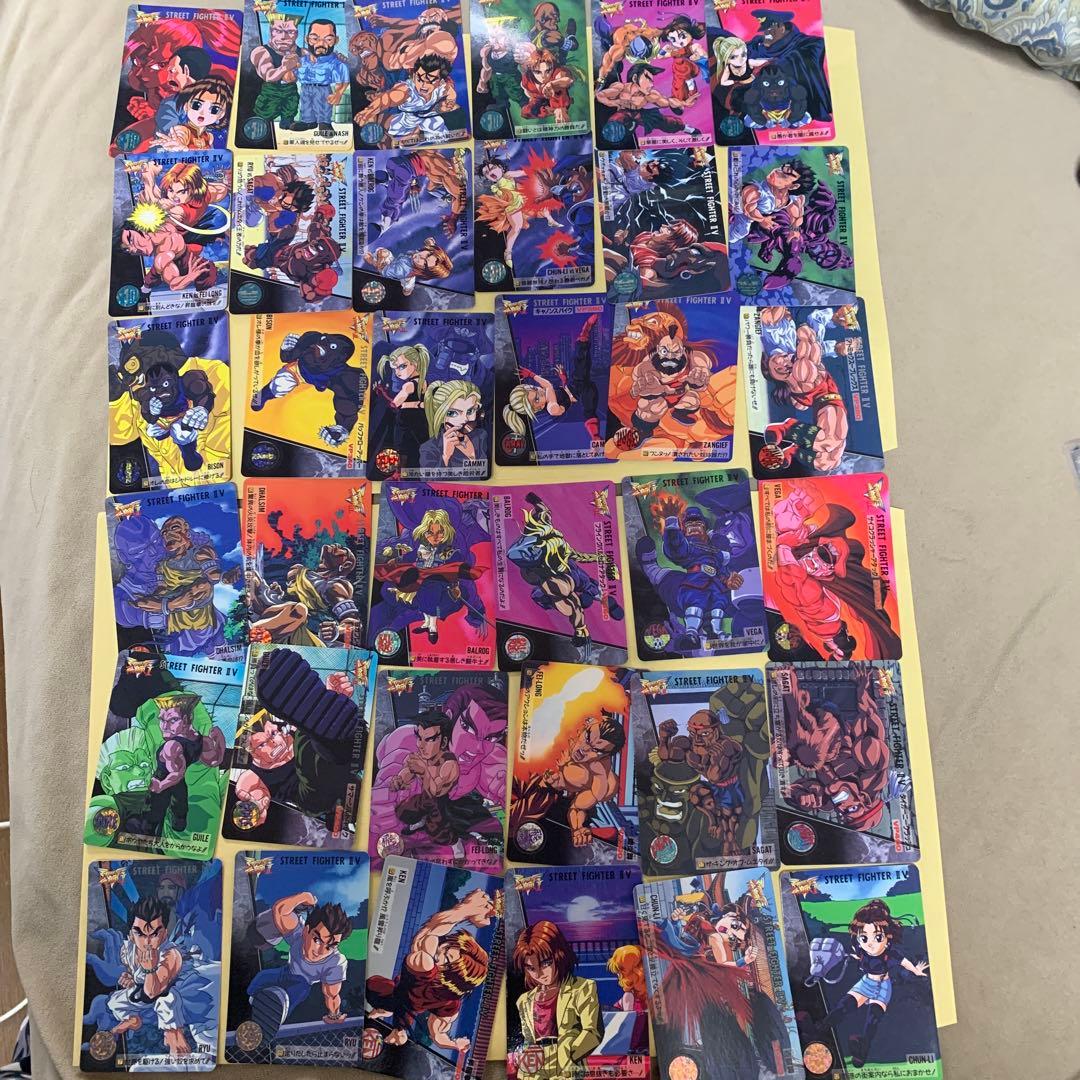 ストリートファイター Ⅱ V カードダス ノーマル 36種 コンプ - メルカリ