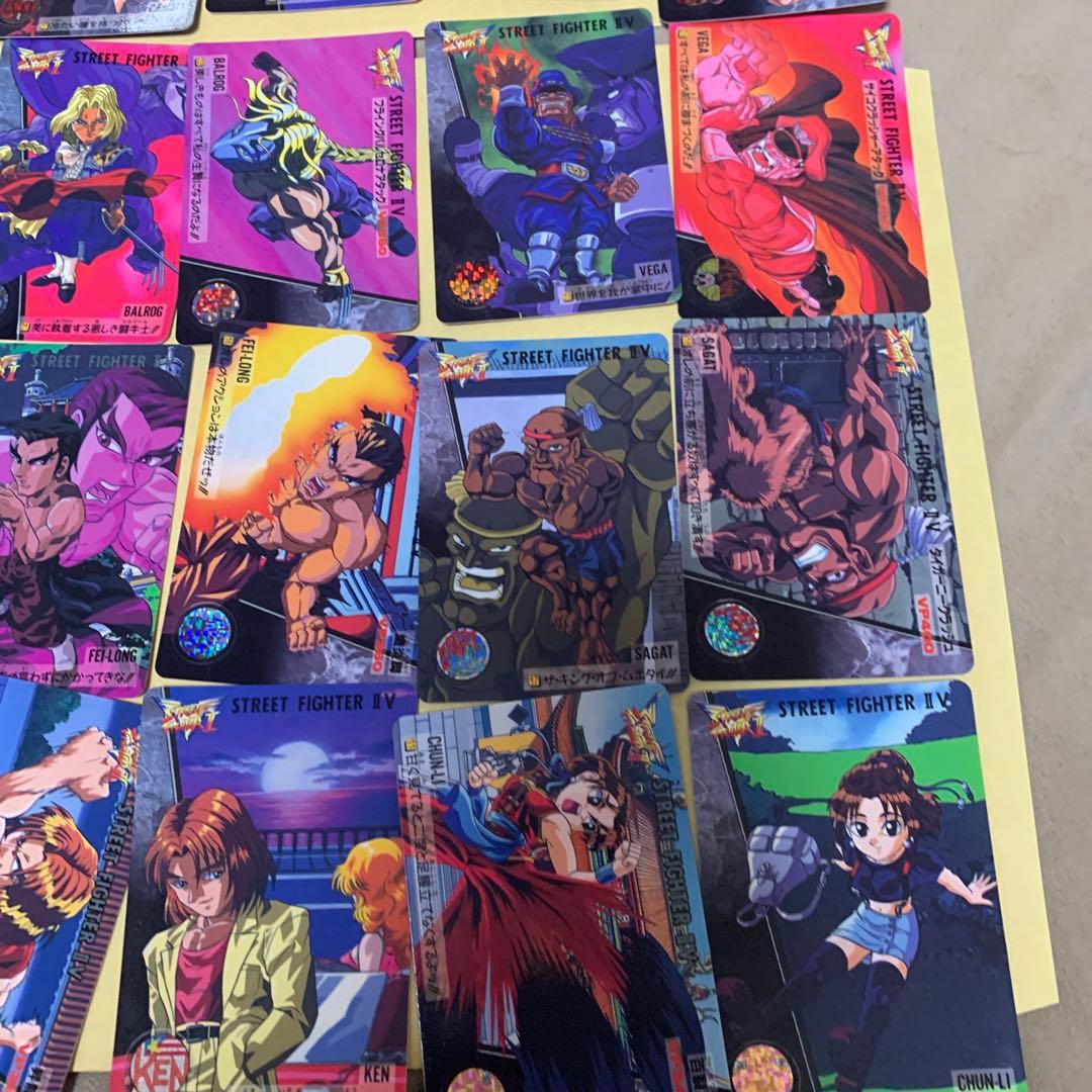ストリートファイター Ⅱ V カードダス ノーマル 36種 コンプ - メルカリ