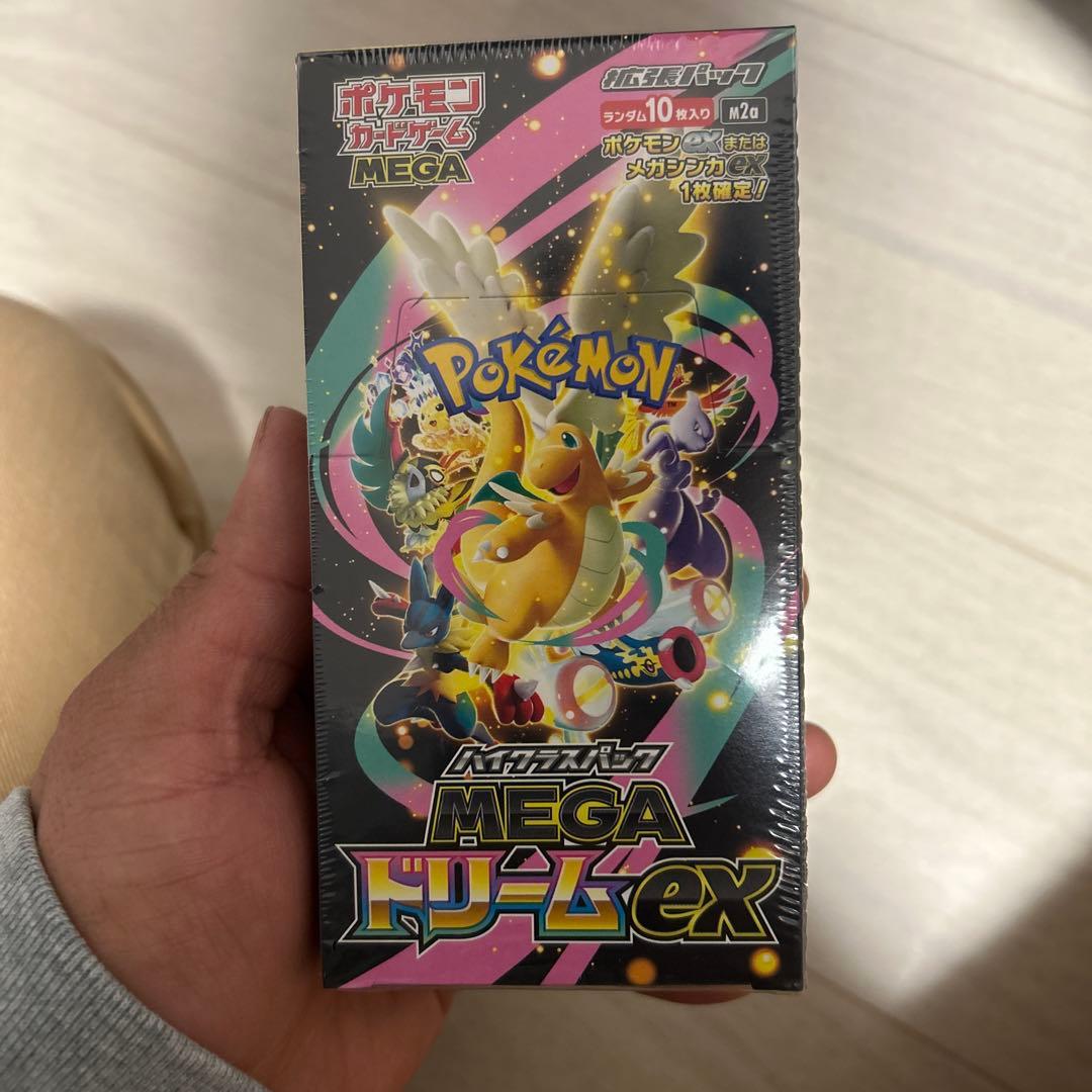 即購入可。ポケモンカード MEGAドリームex 1BOX シュリンク付き未開封
