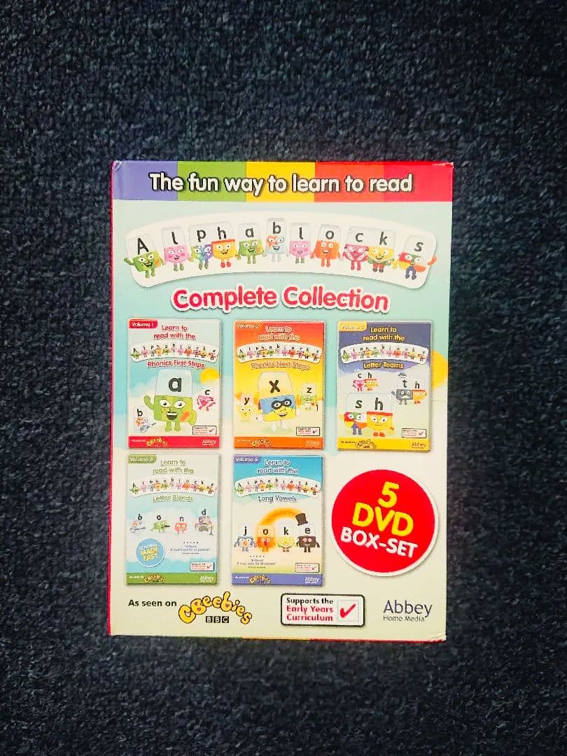 アルファブロックスフォニックス学習DVD英語alphablocks教育教材dwe