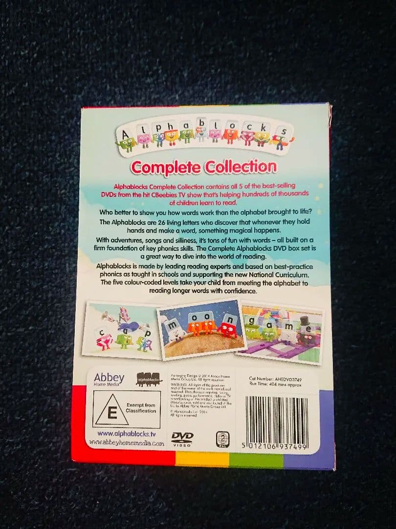 アルファブロックスフォニックス学習DVD英語alphablocks教育教材dwe