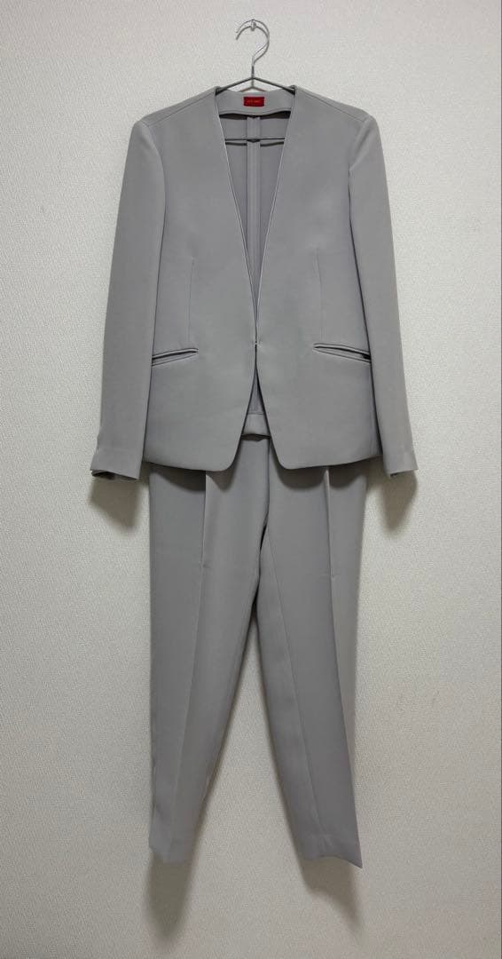 BALLSEY ノーカラーパンツスーツセット