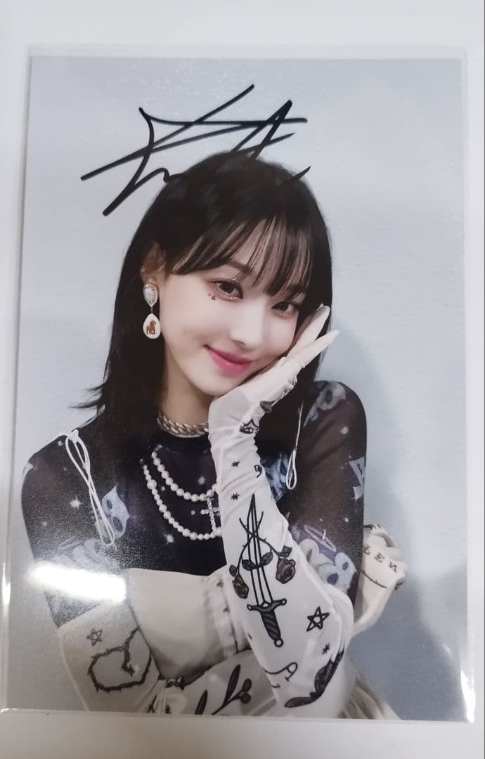 aespa ウィンター 直筆サイン - メルカリ