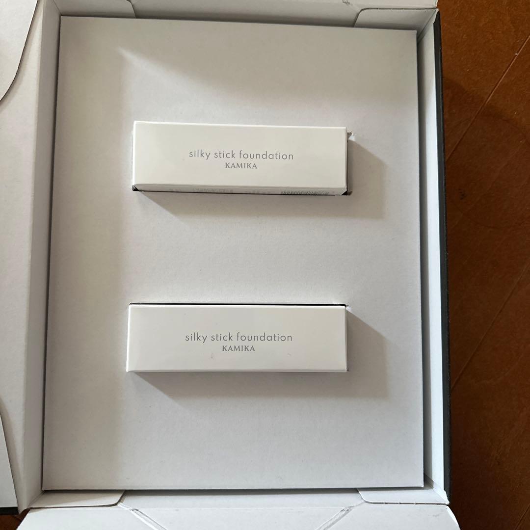 シルキースティックファンデーション　アスターワン 2本セット ホワイト