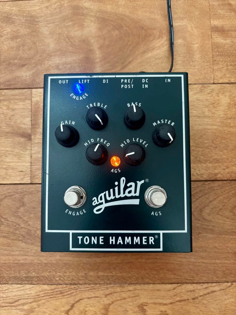 【美品】aguilar TONE HAMMER プリアンプ・ダイレクトボックス