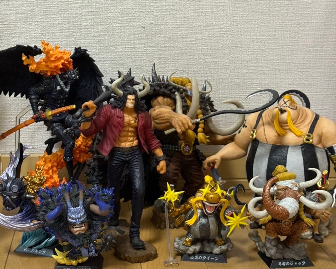 一番くじ ワンピース 百獣海賊団 魂豪示像 8体セット