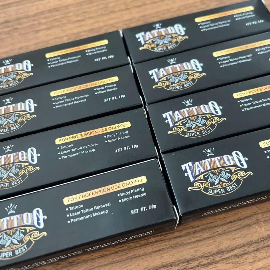 タトゥー専用クリーム10g×8本