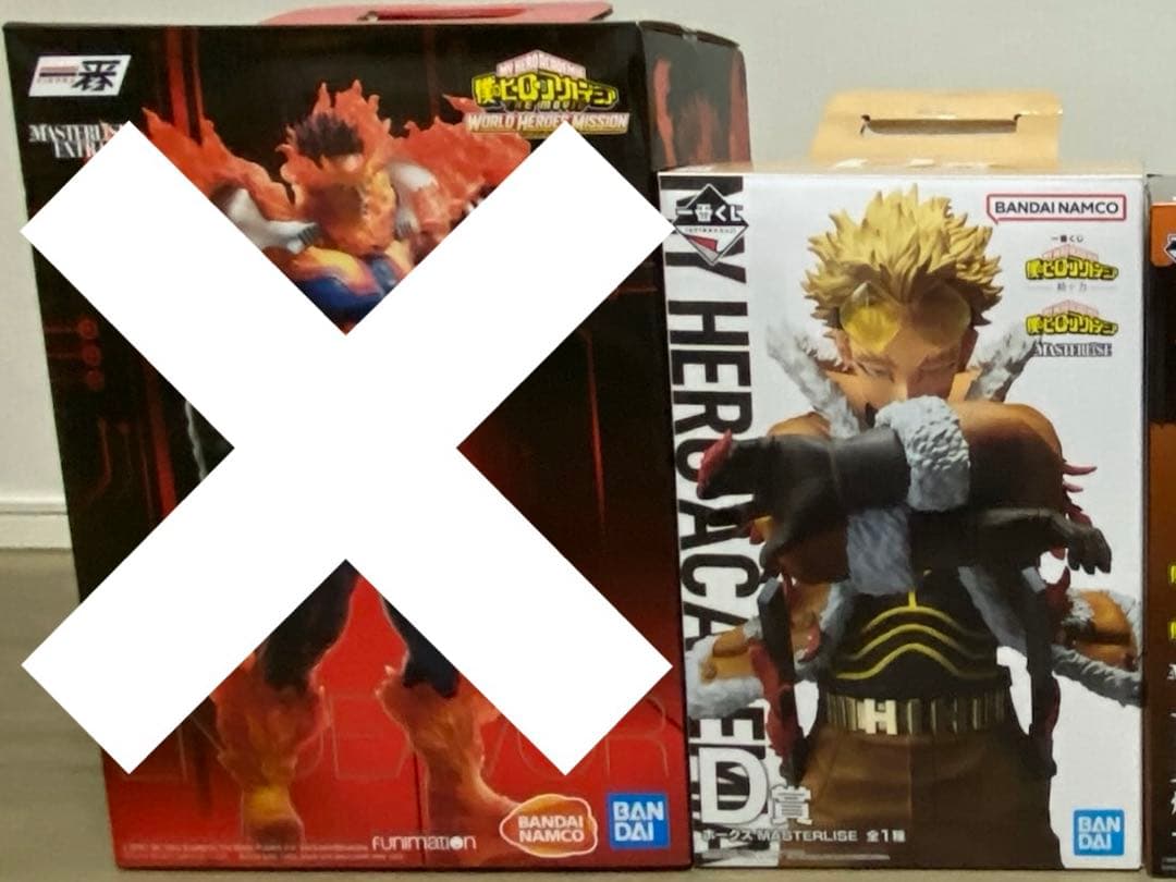 一番くじ ヒロアカ D賞 ホークス MASTERLISE フィギュア 国内正規品