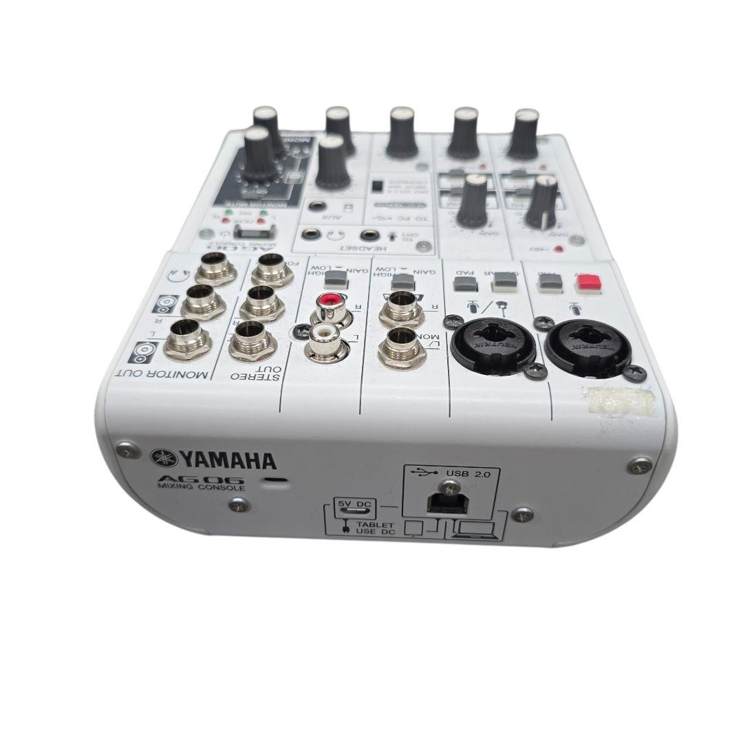 YAMAHA ミキシングコンソール ヤマハミキサー AG06 - メルカリ