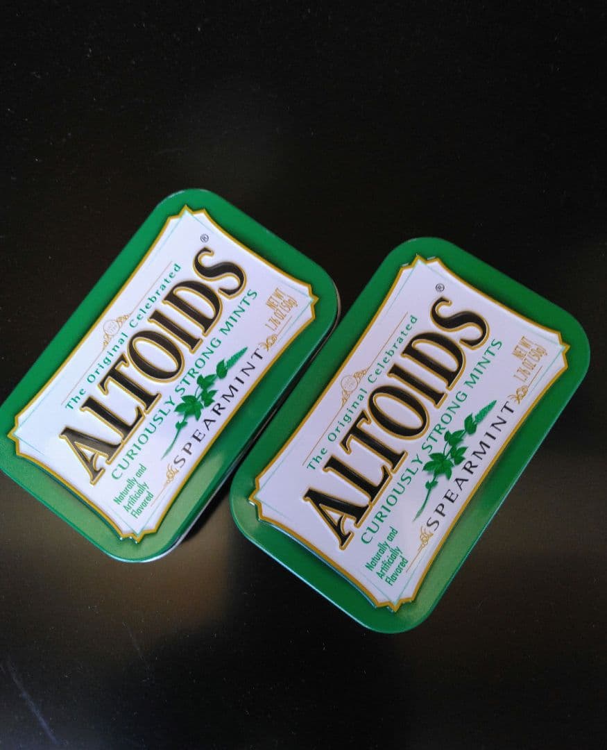 ALTOIDS アルトイズ スペアミント空き缶 2個セット - メルカリ