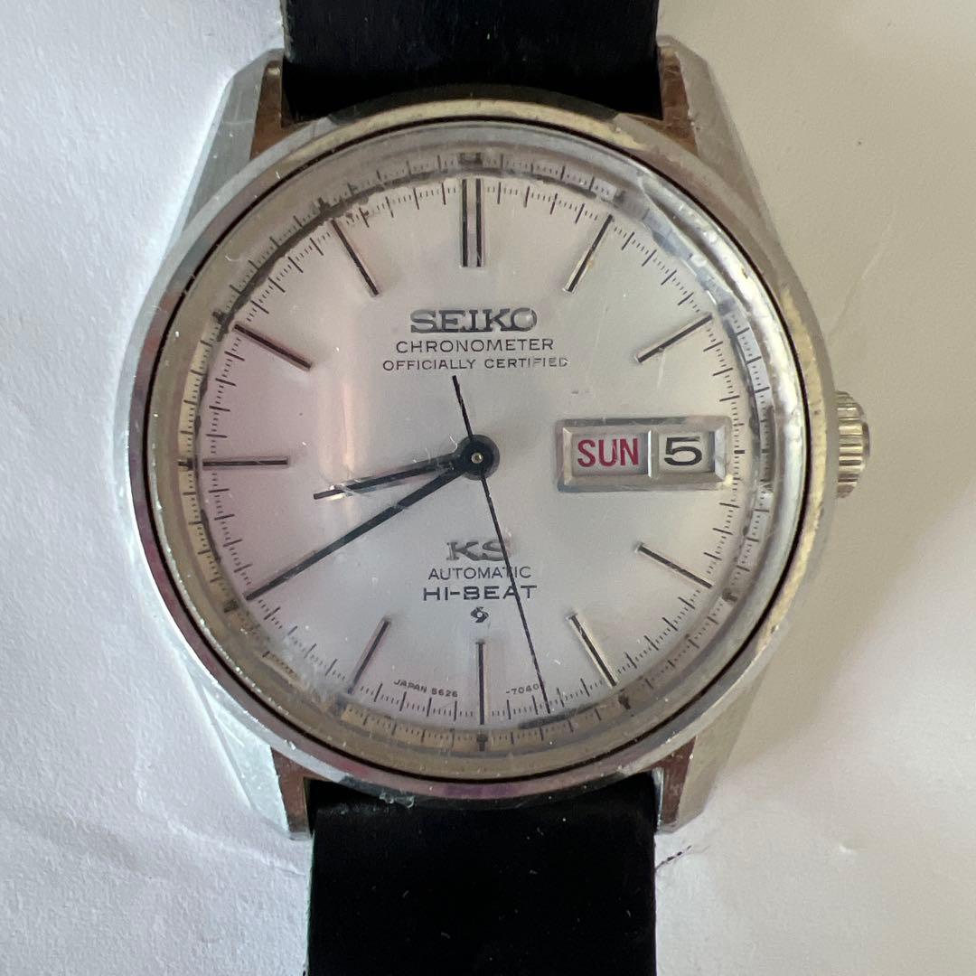 G*i様 SEIKO KS HI-BEAT 自動巻き 時計ジャンク品 SEIKO / KS HI-BEAT SOLD - ビジュ寺口 ／ 時計・アンティークウォッチ