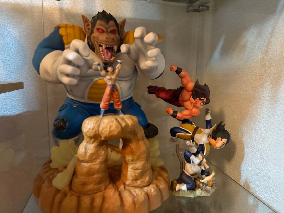 ドラゴンボール 大猿ベジータvs悟空 フィギュア3体まとめ売り