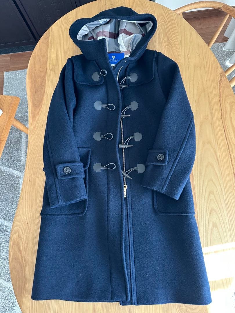 ブルーレーベルクレストブリッジ　ダッフルコート・ネイビーM