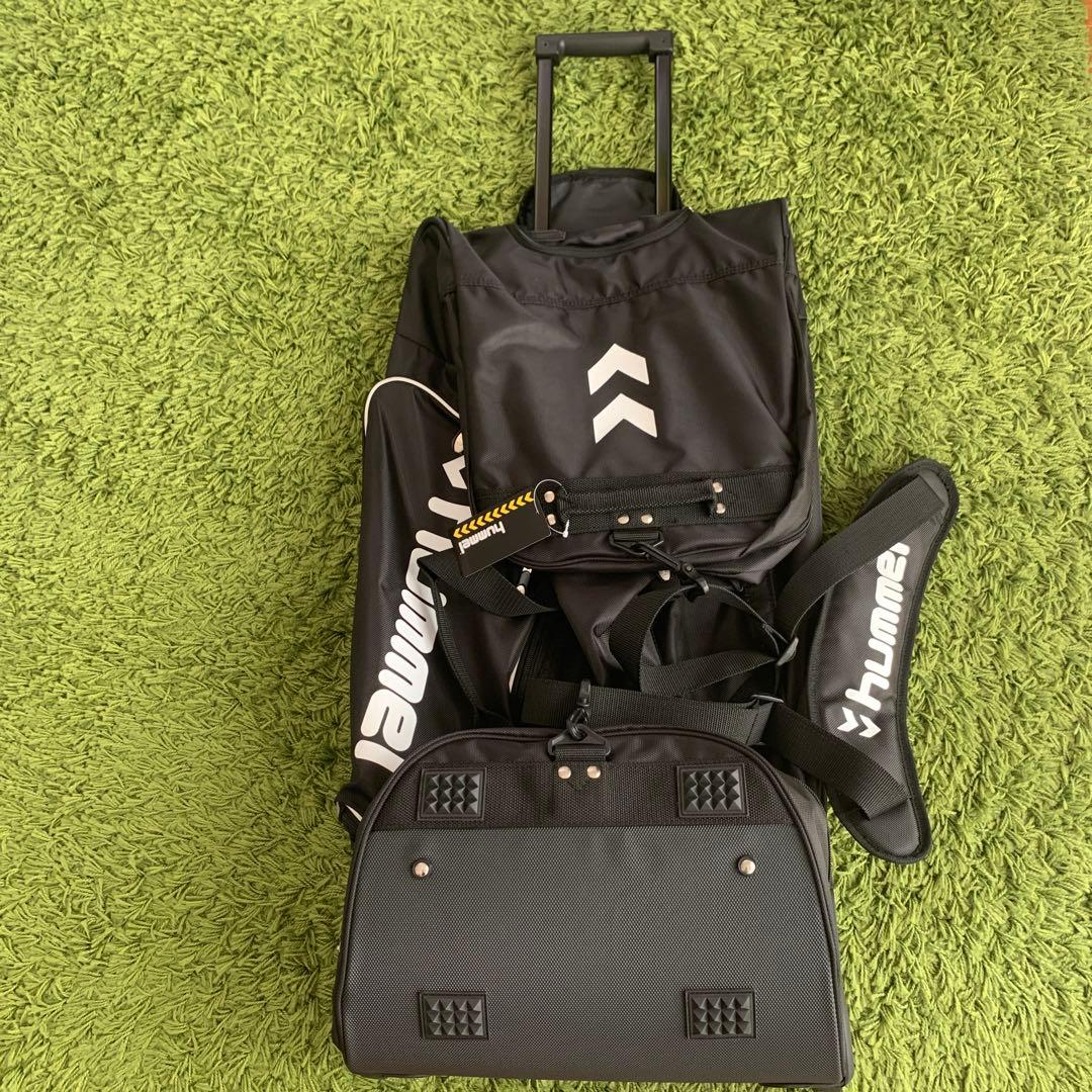 cozy　hummel HFB1017 チームキャスターバッグ 黒