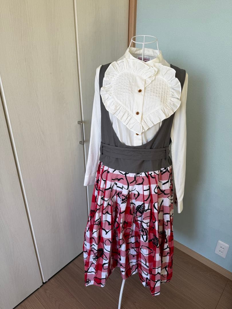 シュシュ様専用Vivienne Westwood RED 長袖シャツ サイズ3 - メルカリ