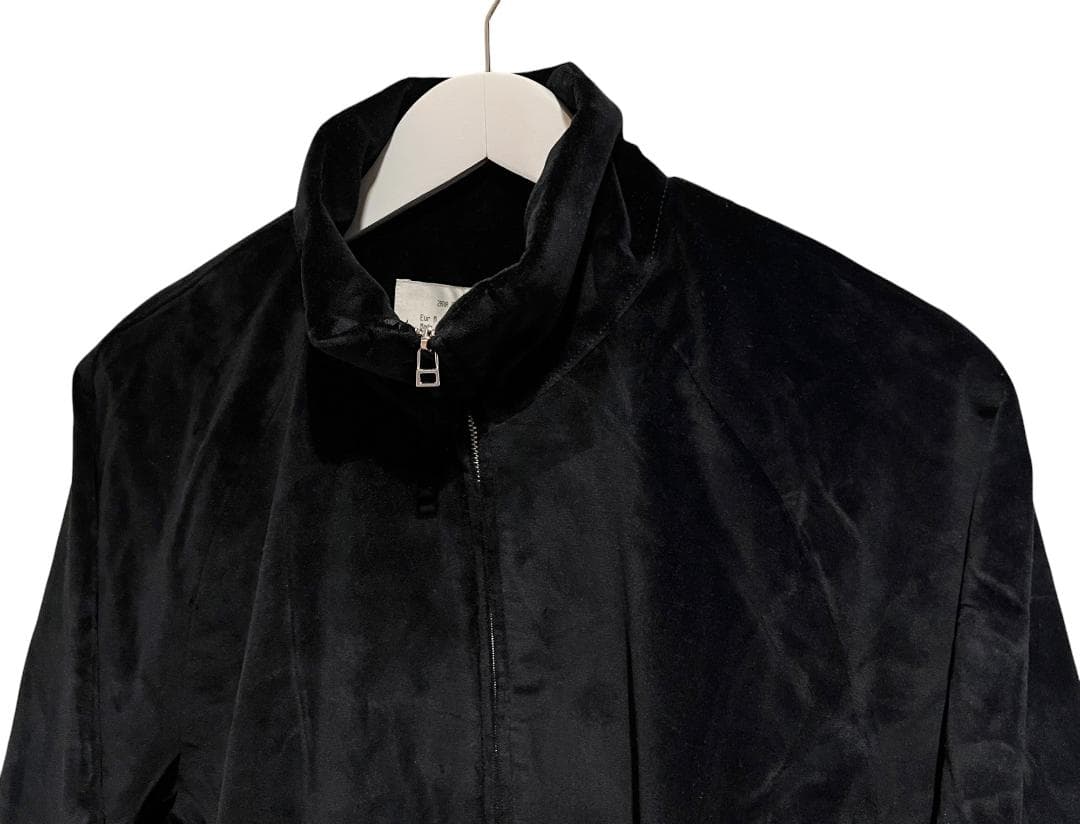 ZARA origins リラックスフィット ベルベット ジャケット ジップ M