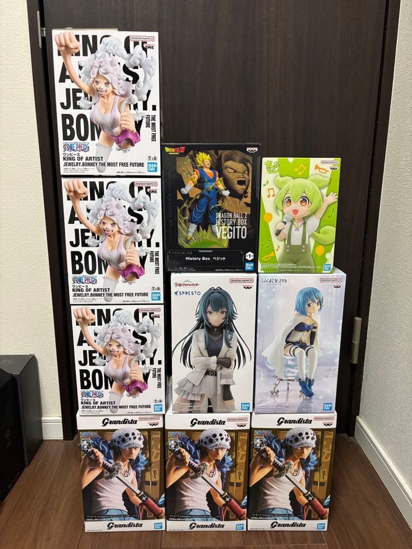 最新プライズフィギュア 10体まとめ売り ワンピース ドラゴンボール ま