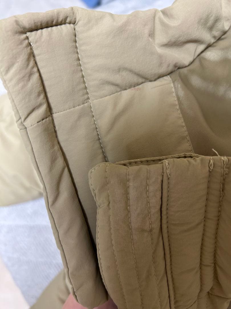 n*u様 【LFM(U)】エアサーマル2WAYパーカー ベージュ Mサイズ