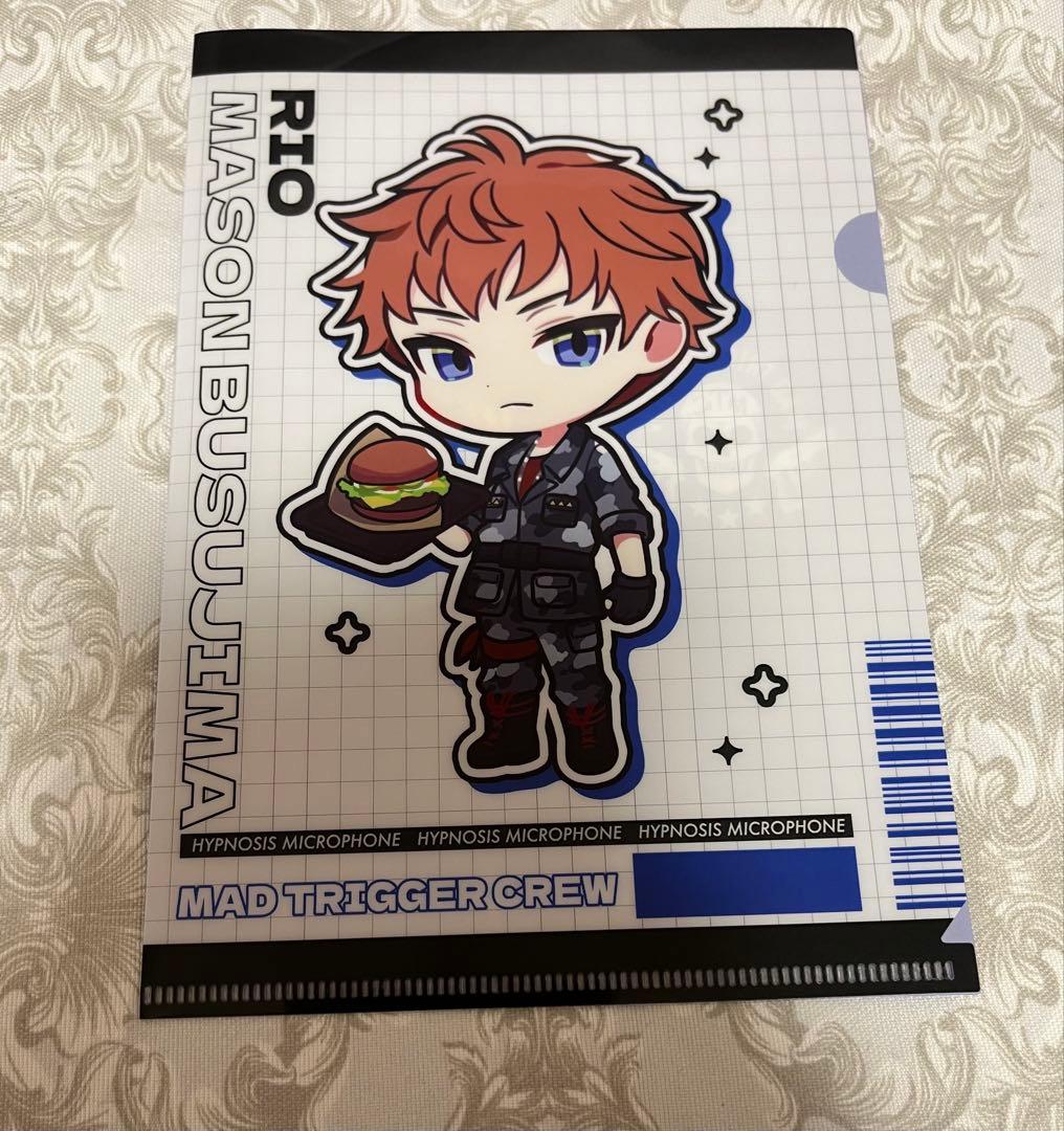 ヒプノシスマイク ヒプマイ ウェンディーズ クリアファイル 理鶯