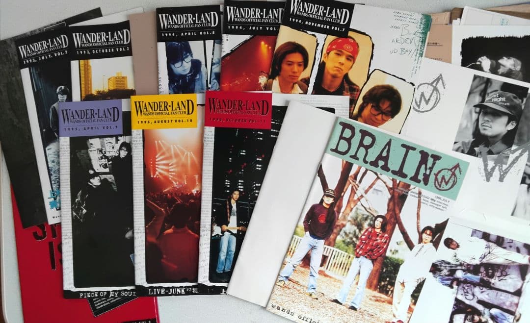 WANDS ファンクラブ会報誌vol.1～12号14 号 13冊上杉昇 - メルカリ