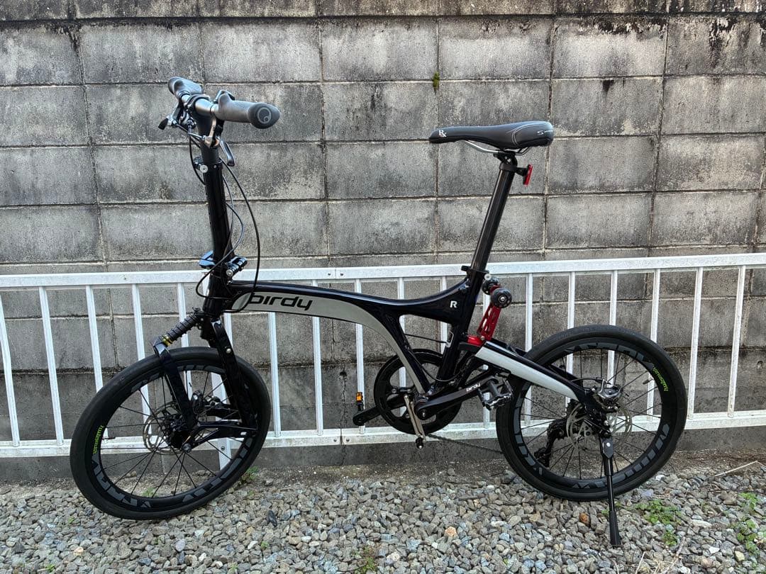 Birdy R 折りたたみ自転車 ブラック/シルバー