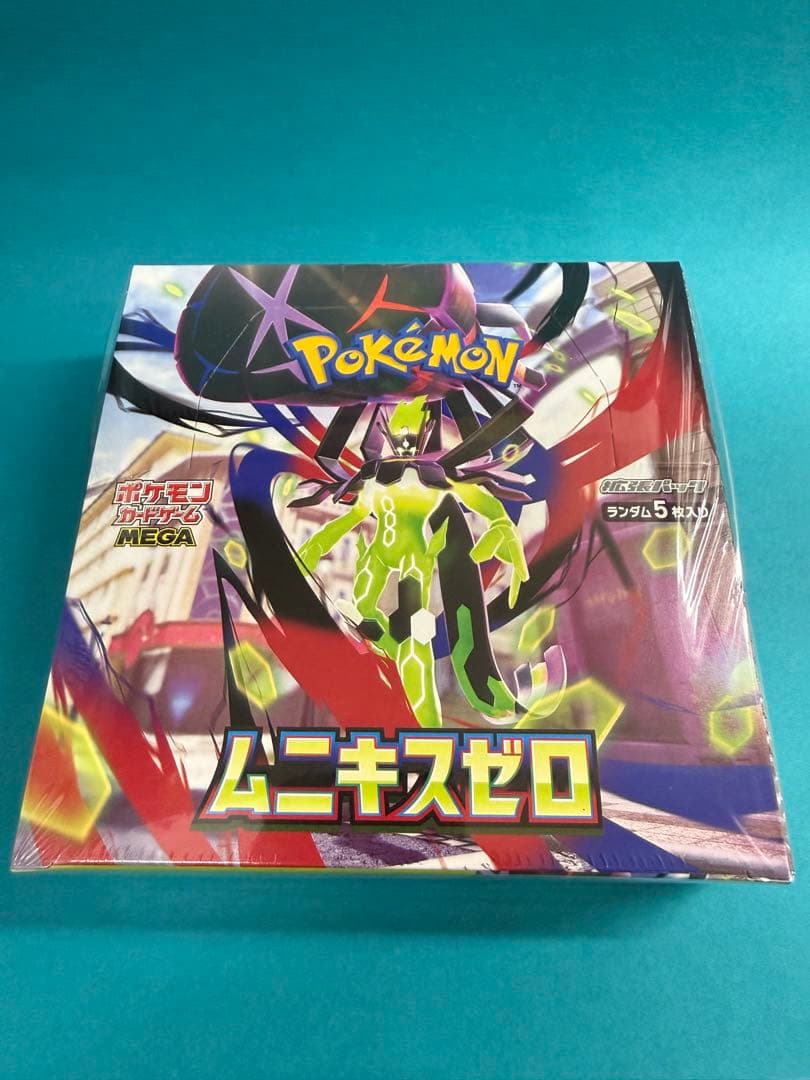 ポケモンカード　ムニキスゼロ　未開封　1BOX シュリンク付き