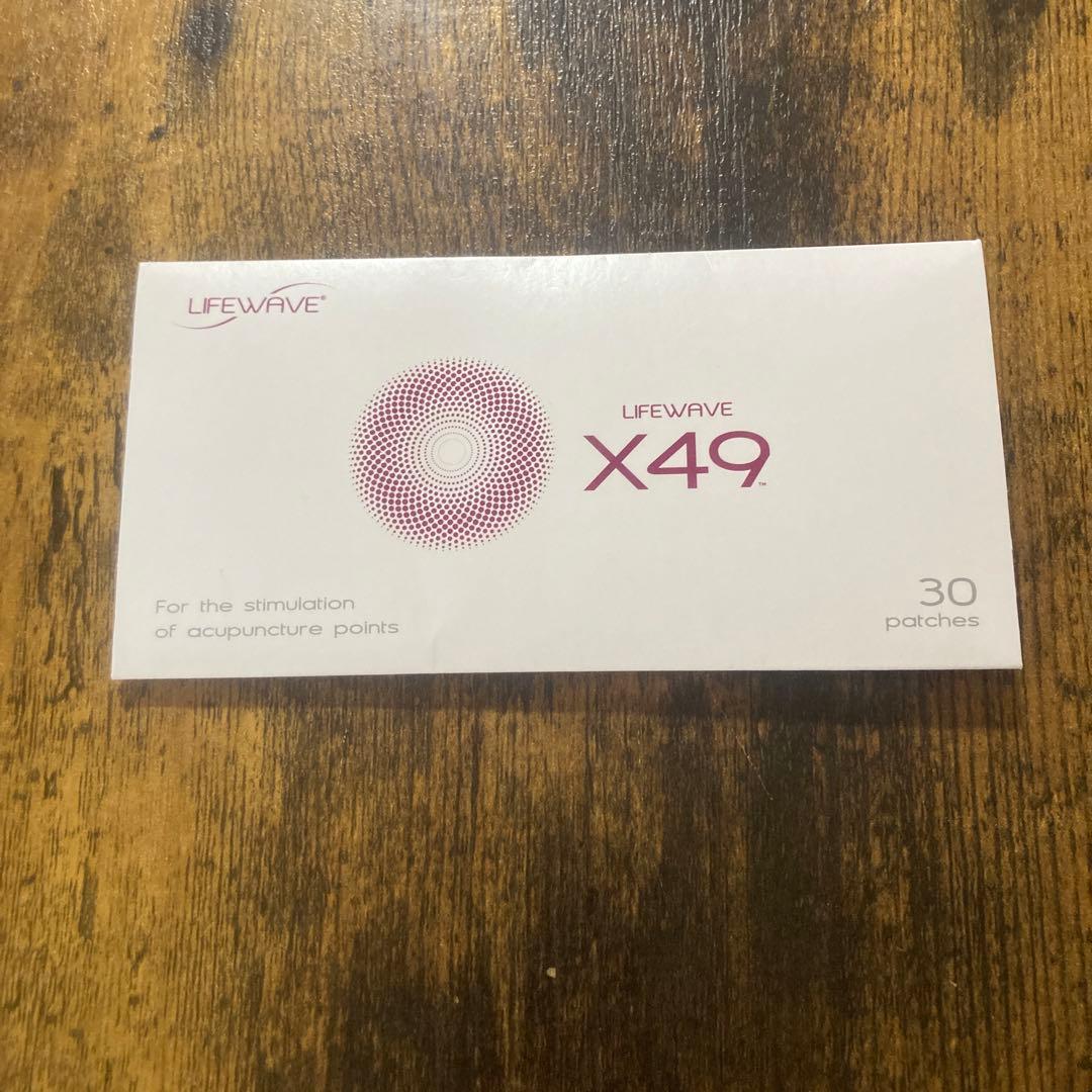 【新品未使用】正規品ライフウェーブX49パッチ30枚
