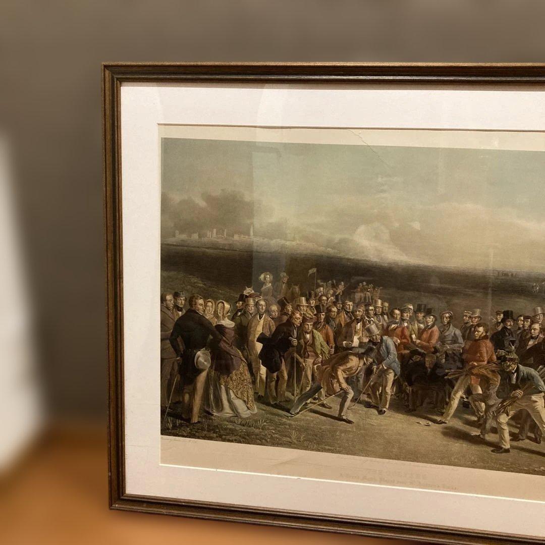 絞首刑の場面 大判アート作品