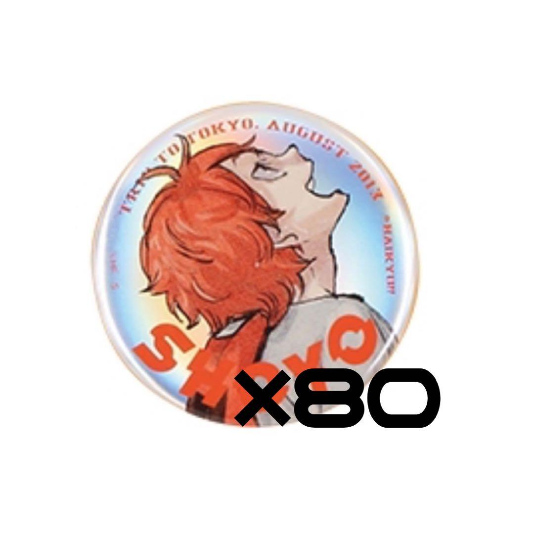 ハイキュー 日向翔陽 GIGA 缶バッジ