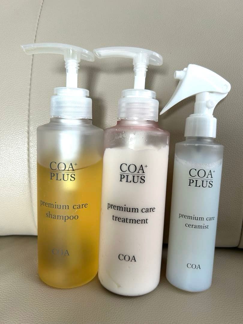 COA PLUS プレミアムケア シャンプー・トリートメント・セラミスト セット