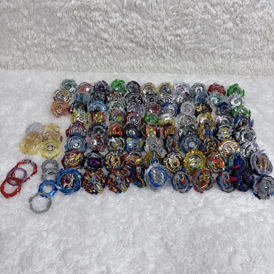 ベイブレードバースト 計96点 引退品 まとめ DB DU 付属パーツ有