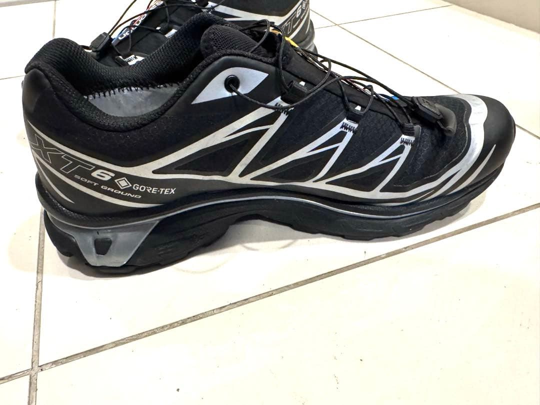 靴 Salomon XT6 GTX GORE-TEX BLACK 28.0cm