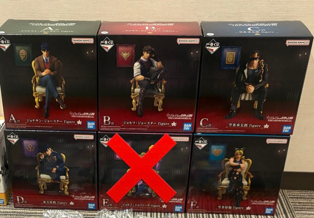 一番くじ THE★JOJO WORLD フィギュア 5点 一番くじ ジョジョの奇妙な冒険 -THE☆JOJO WORLD-｜一番くじ倶楽部