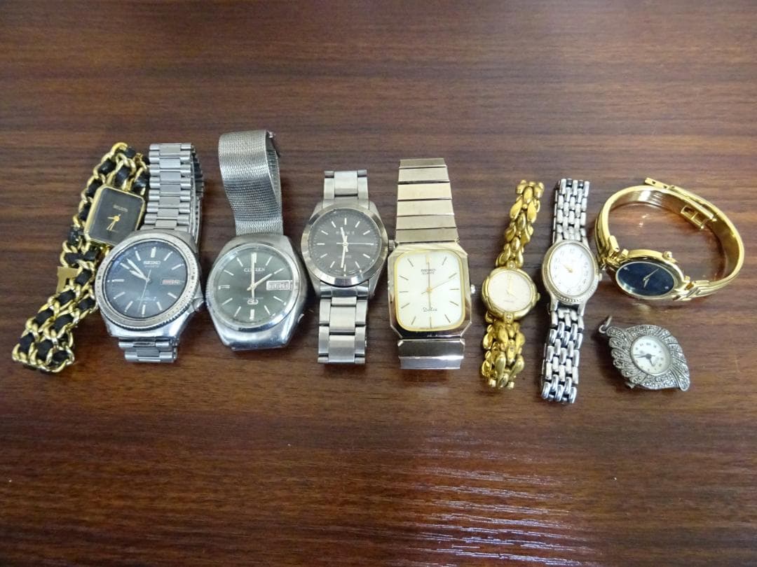 s*様 岡027 時計 9点 まとめ売り セイコー シチズン ジバンシイ