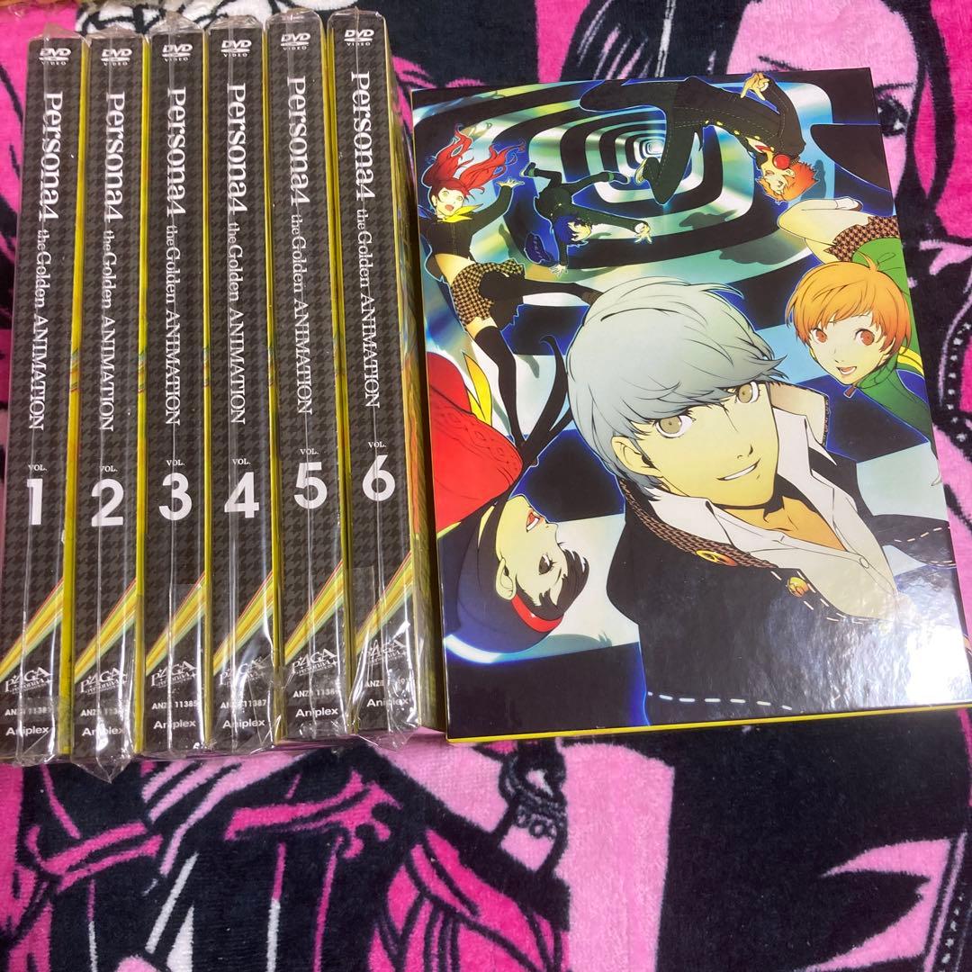 ペルソナ4 ザ・ゴールデン アニメーション DVD限定版全6巻【未開封】