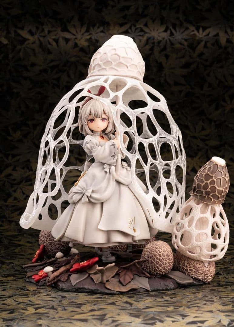 【新品】マッシュルームガールズ Ｎｏ．2 キヌガサタケ フィギュア