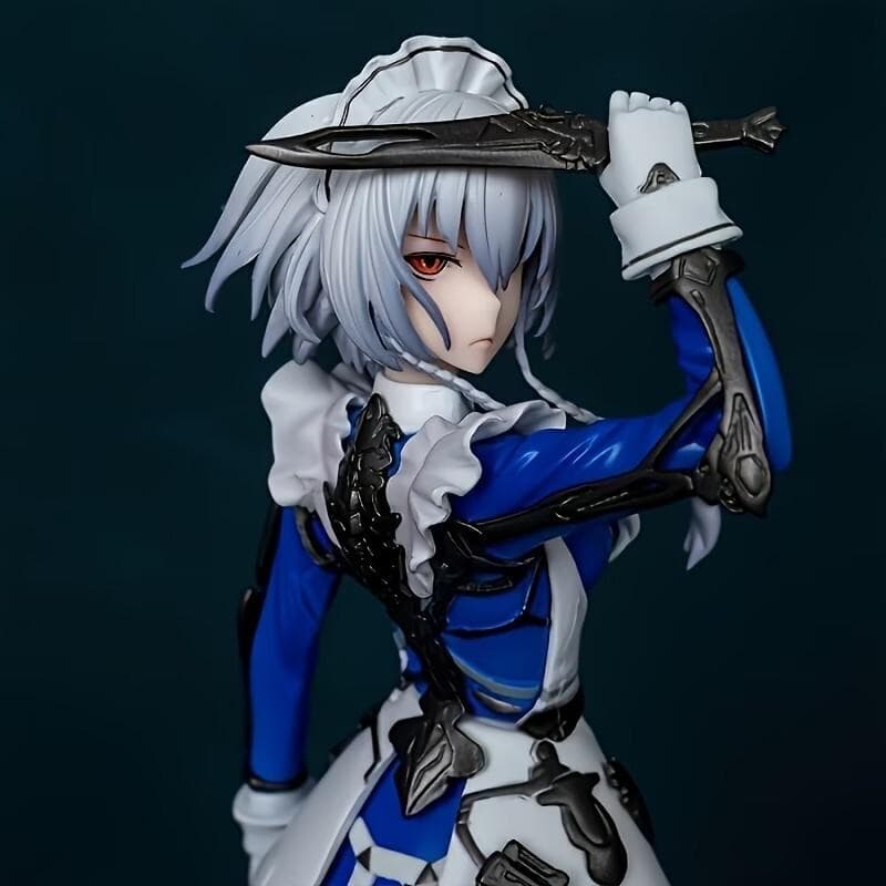 東方プロジェクトの十六夜咲夜のフィギュア全高約23cm海外限定の塗装済み Amazon.co.jp: 東方Project figma 十六夜咲夜 全高約13.5cm ABS&PVC製