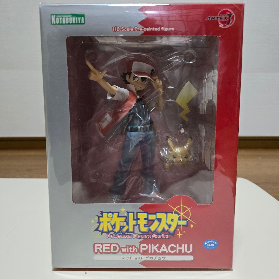 ポケモン レッド with ピカチュウ ARTFXJ 1/8フィギュア