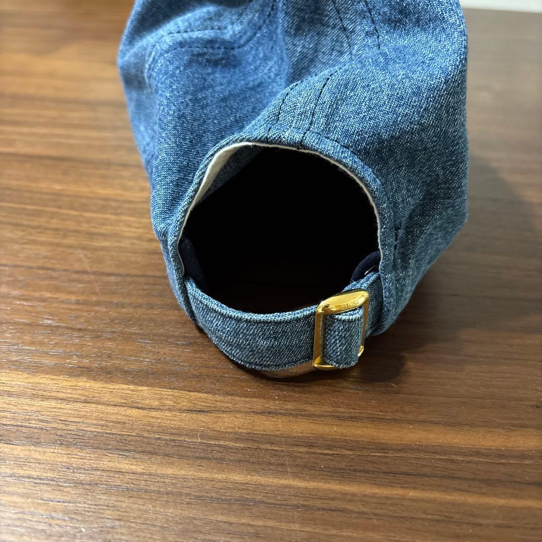 CELINE デニムベースボールキャップ - メルカリ