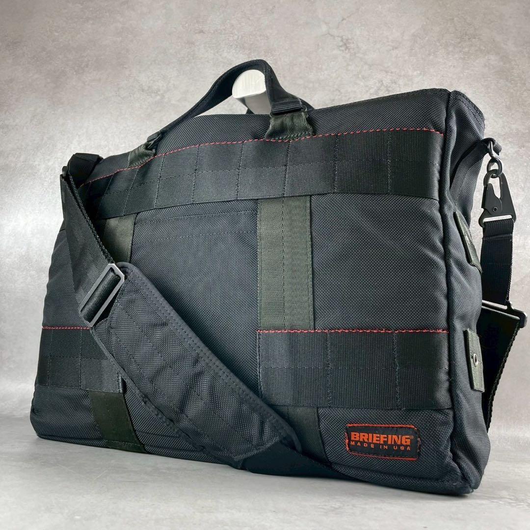 BRIEFING WIDE PROTECTION TOTE トートバッグ 黒A4