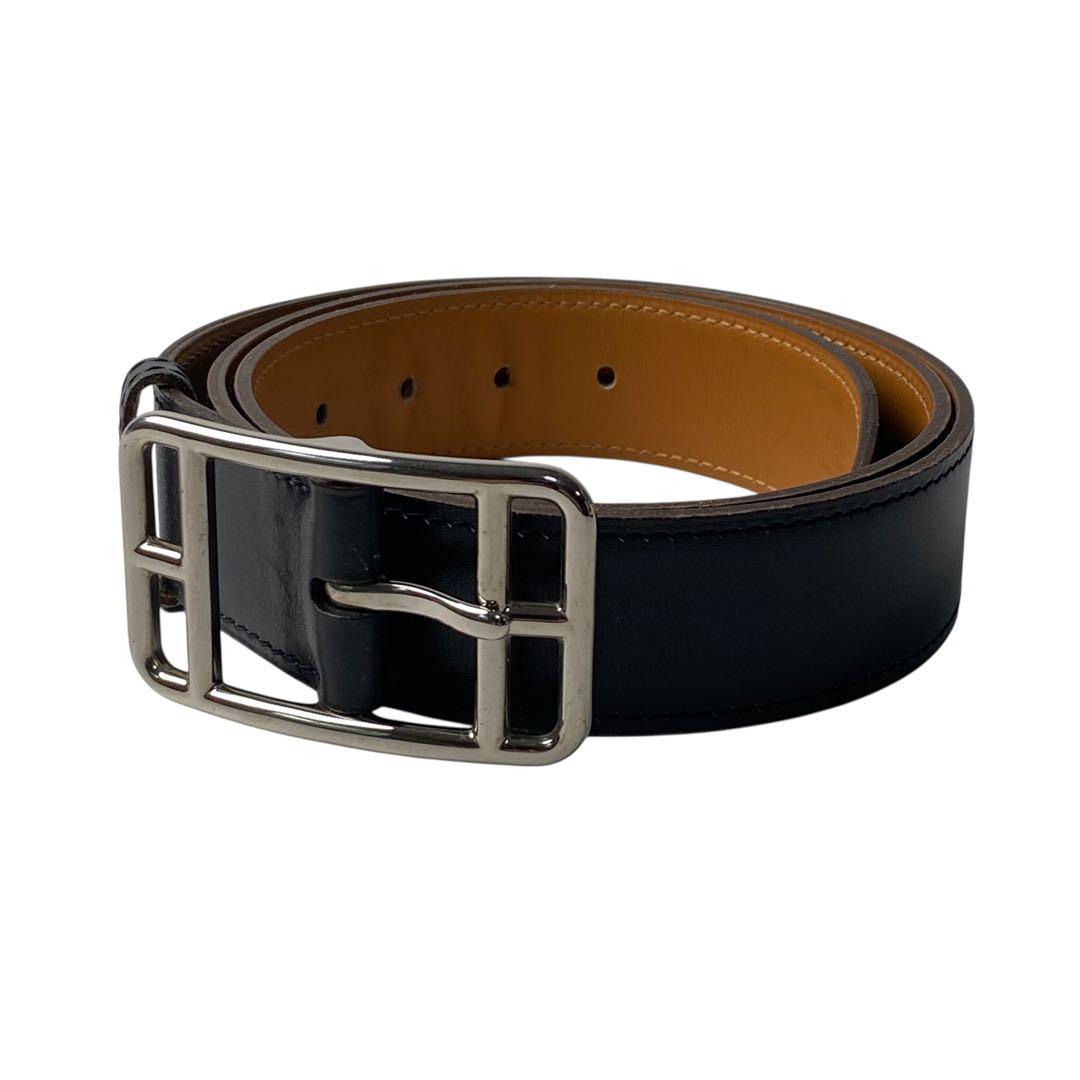 エルメスHERMES ケープコッド ベルト 85 □G刻印