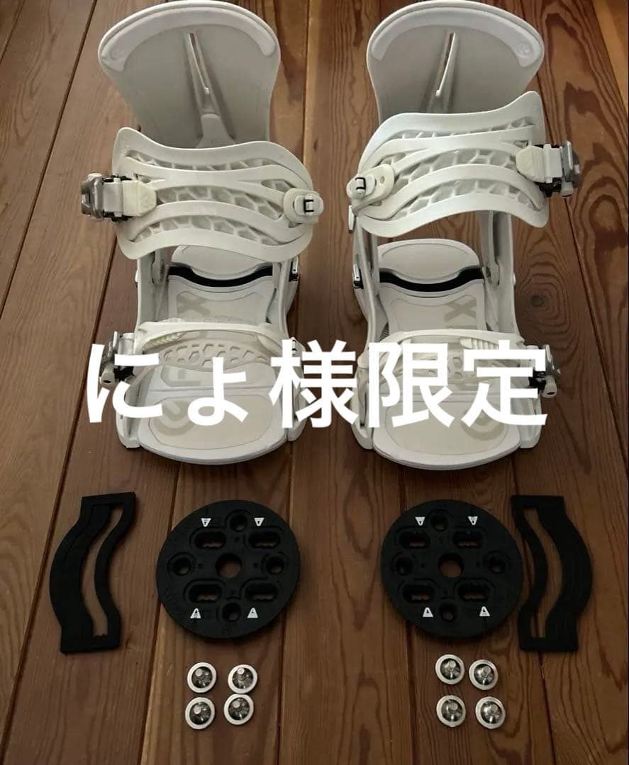 スノーボード　FLUX XF2018/2019ビンディング サイズM